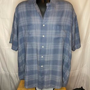 Perry Ellis Hawaiian Style Button Down